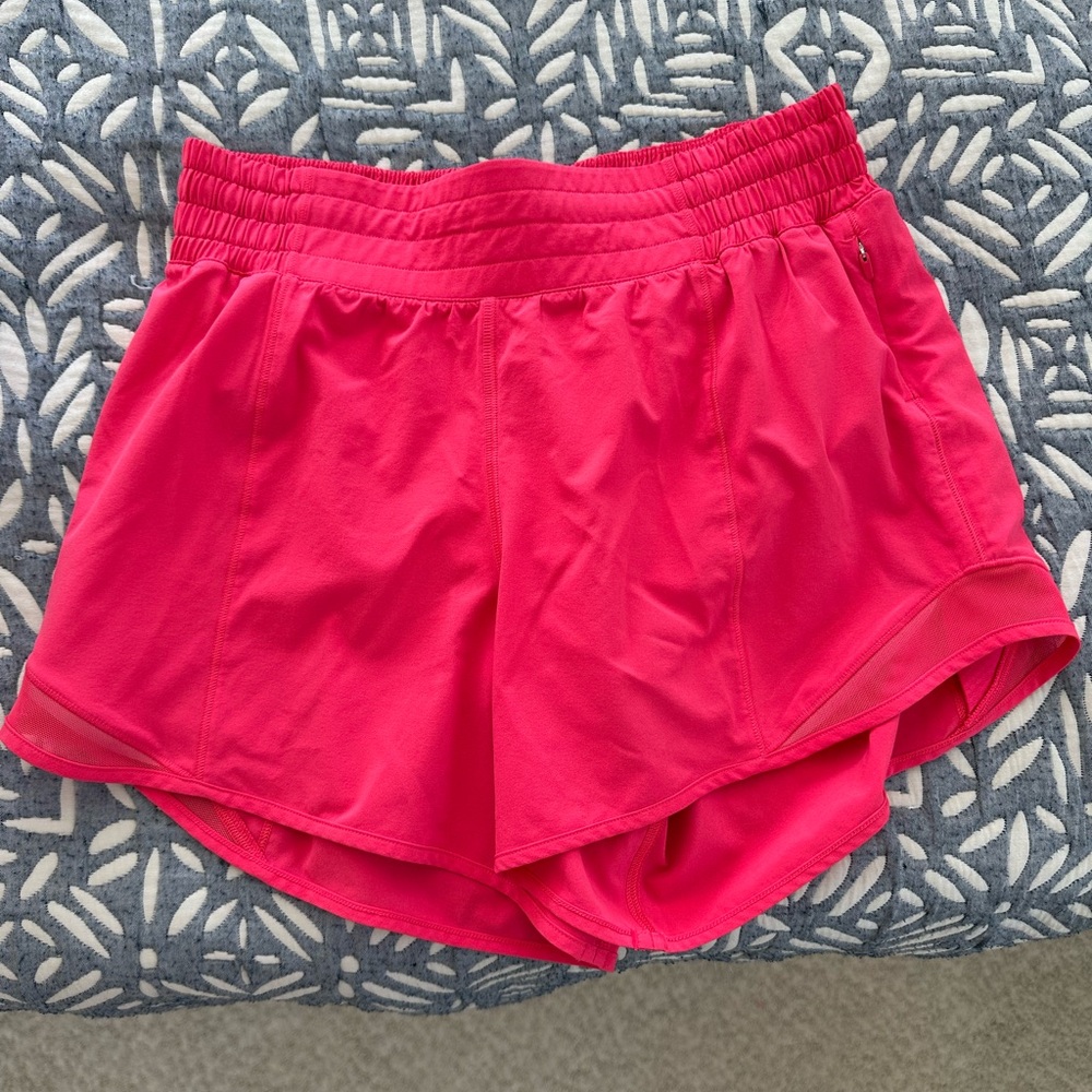 Vibrant Pink Athletic Shorts